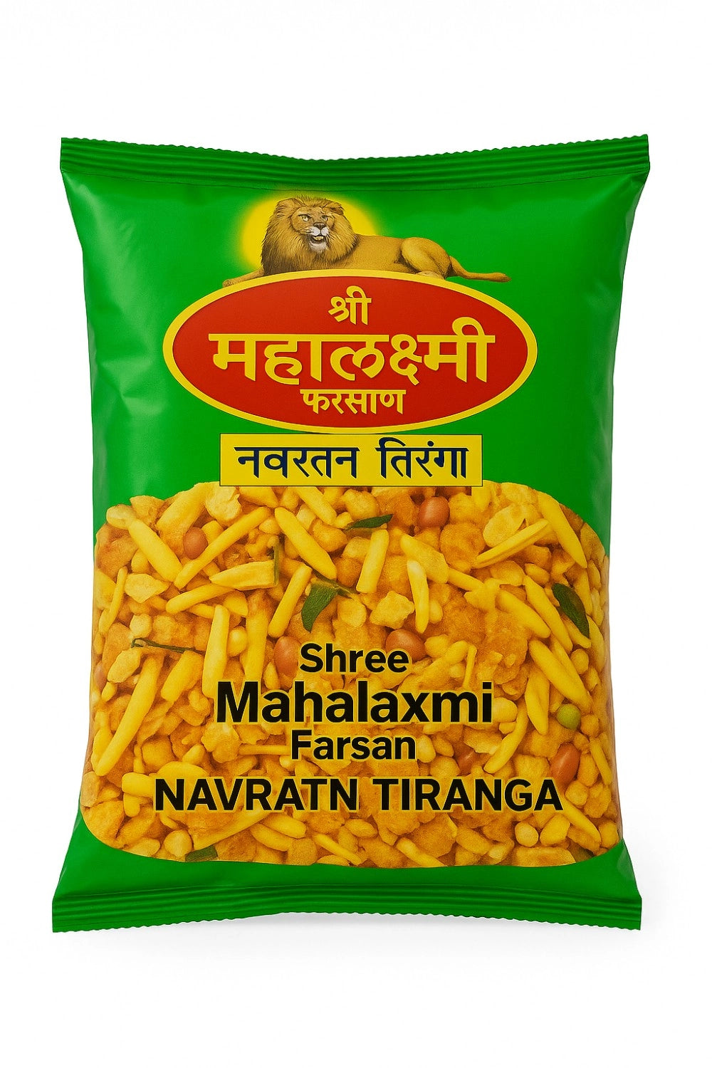 Shree Mahalaxmi Navratan Tiranga Farsan (Farsan/Farsana/Namkeen/Mixture/Chana Chur)