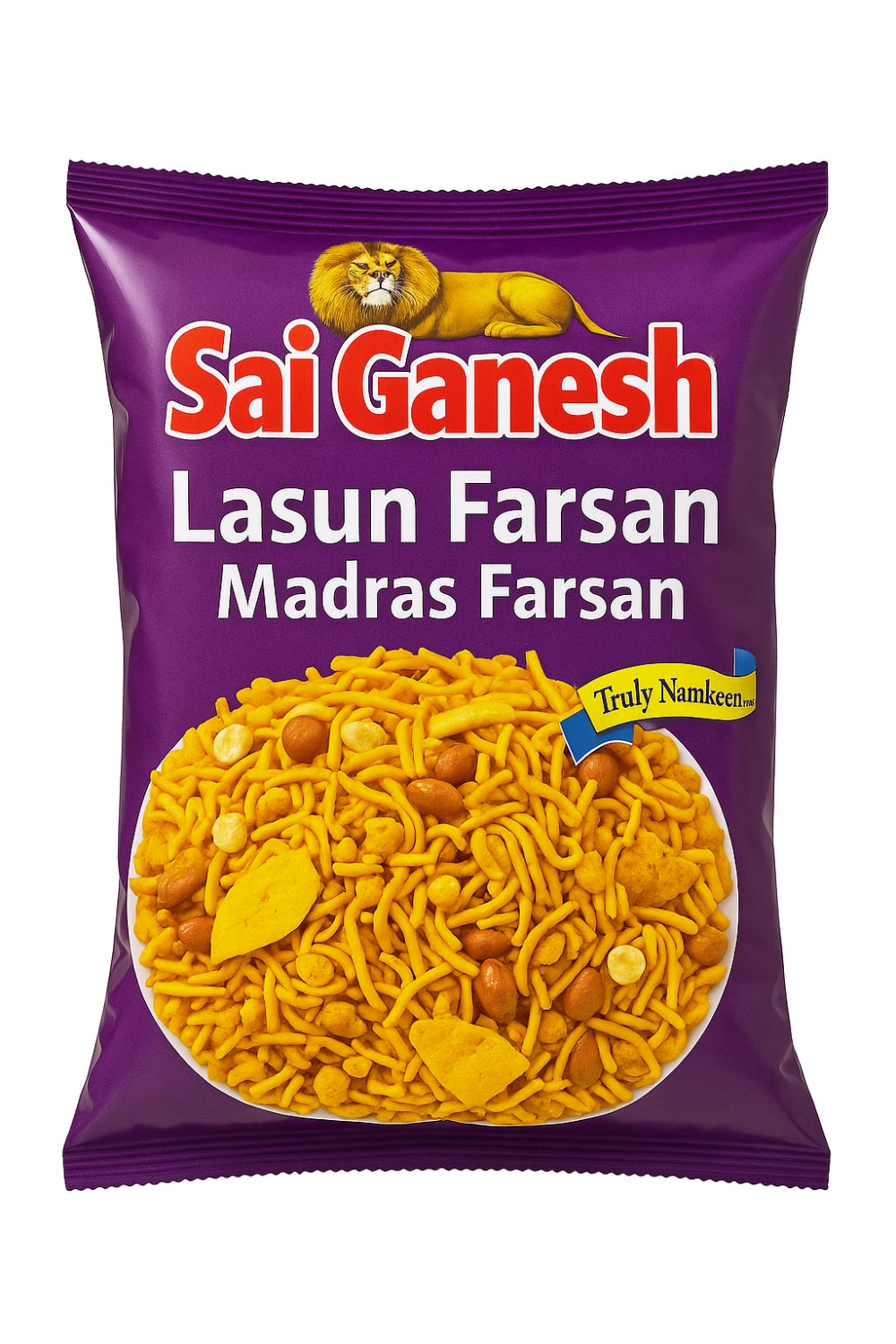 Sai Ganesh Special Lasun Farsan, (Mardras/Garlic Farsan) (Farsan/Farsana/Namkeen/Mixture/Chana Chur)
